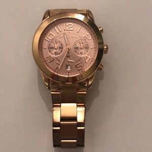 Micheal Kors watch rose gold